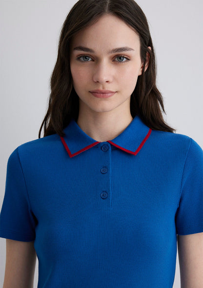 Blue Polo T-Shirt