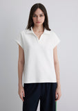 Ecru Polo T-Shirt