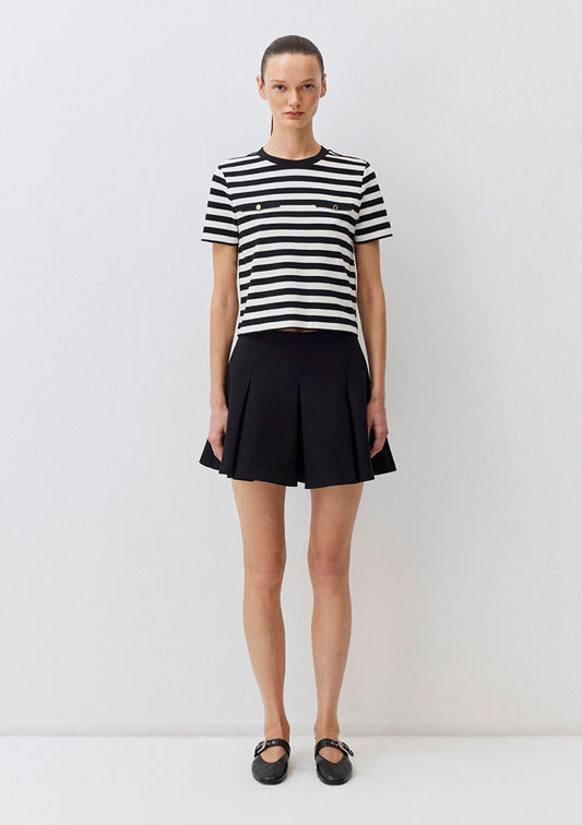 Striped Interlock T-Shirt