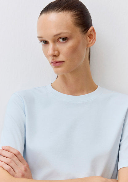 Blue Basic Interlock T-Shirt