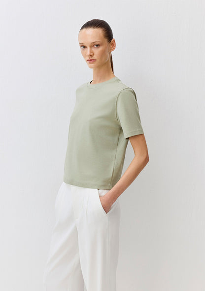 Green Basic Interlock T-Shirt