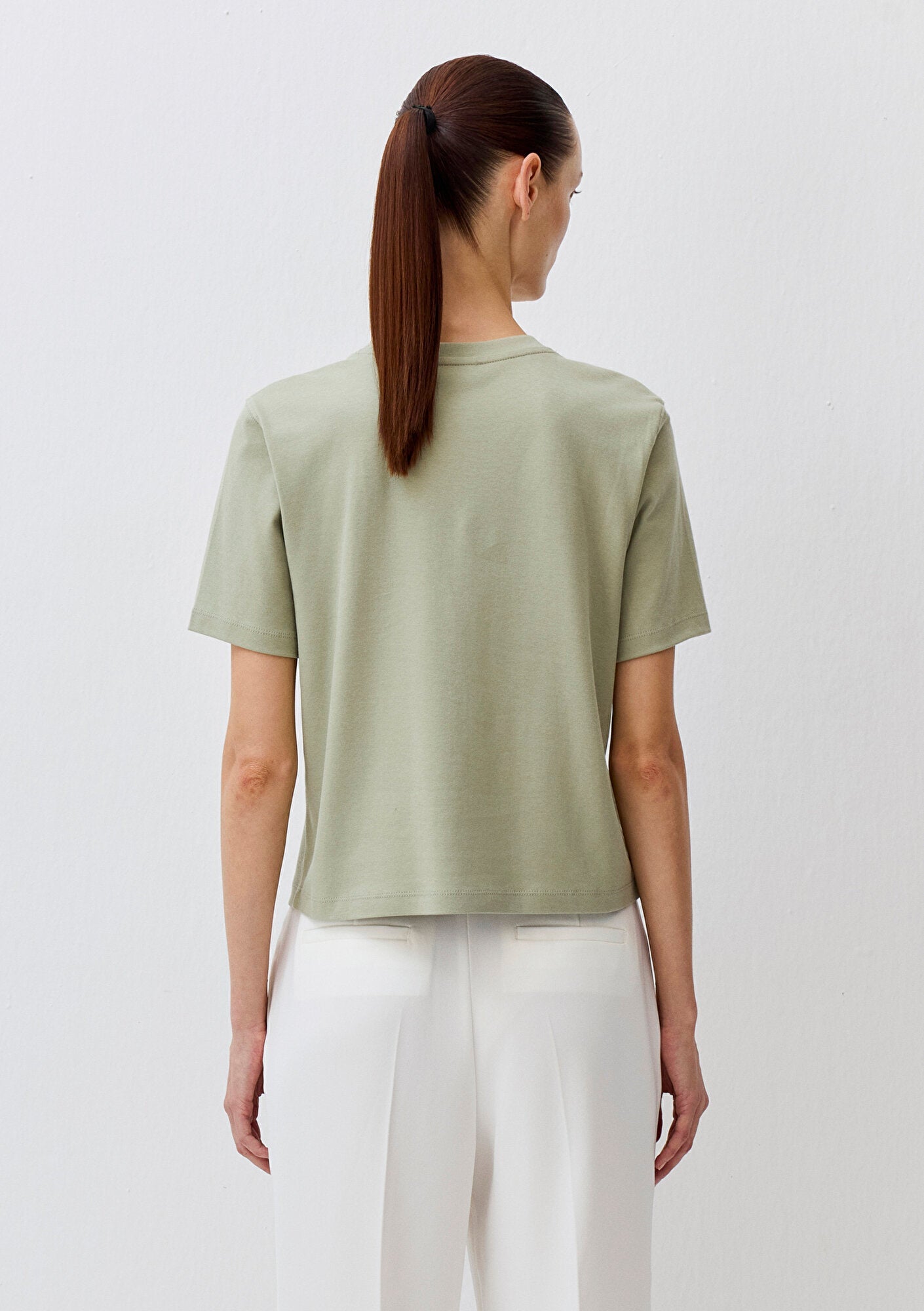 Green Basic Interlock T-Shirt