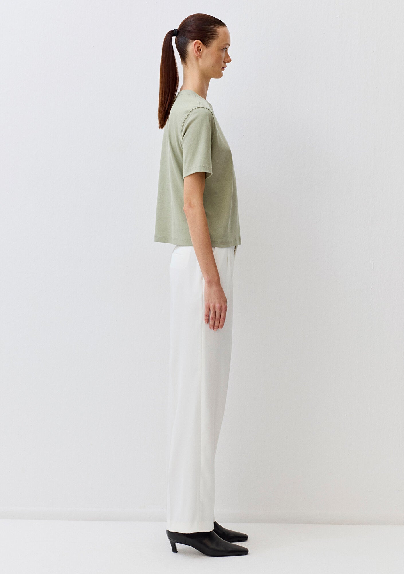 Green Basic Interlock T-Shirt