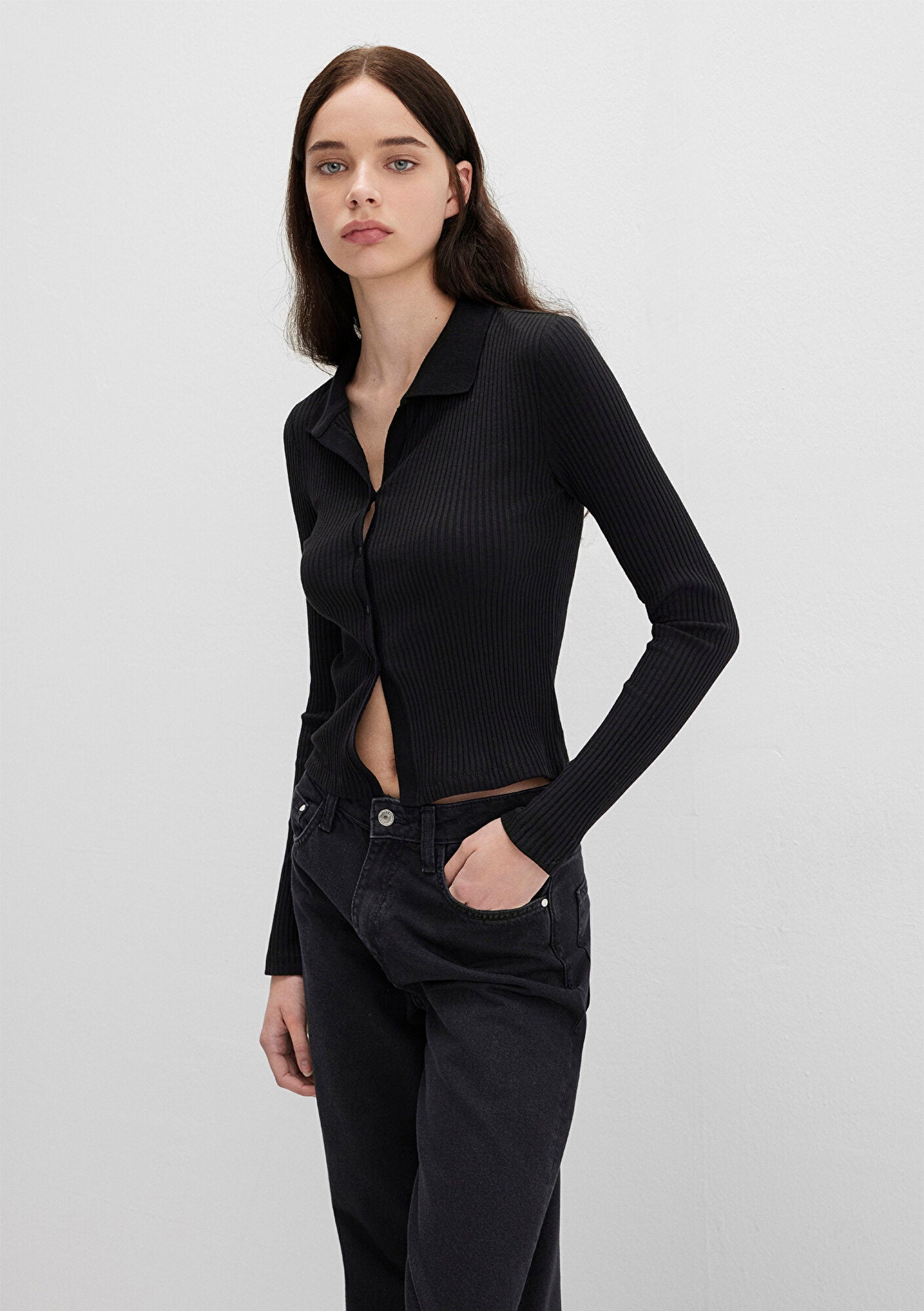 Black Polo T-Shirt
