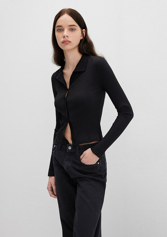 Black Polo T-Shirt