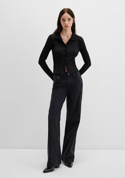 Black Polo T-Shirt