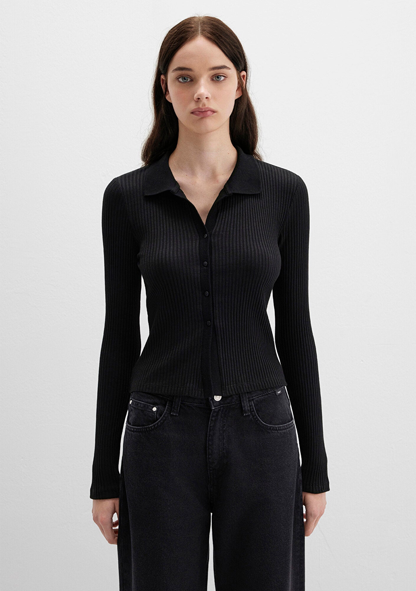 Black Polo T-Shirt