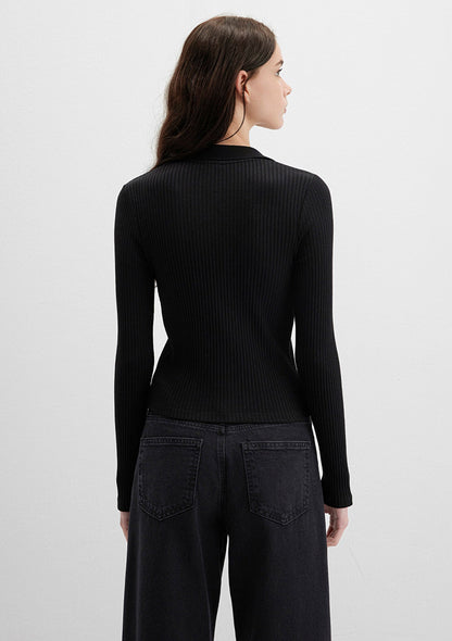 Black Polo T-Shirt