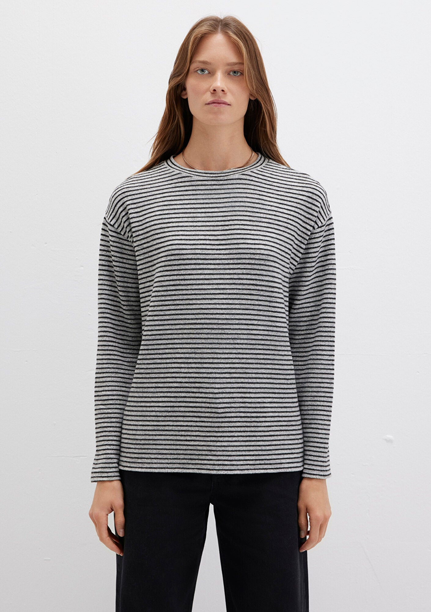 Crewneck Striped T-Shirt