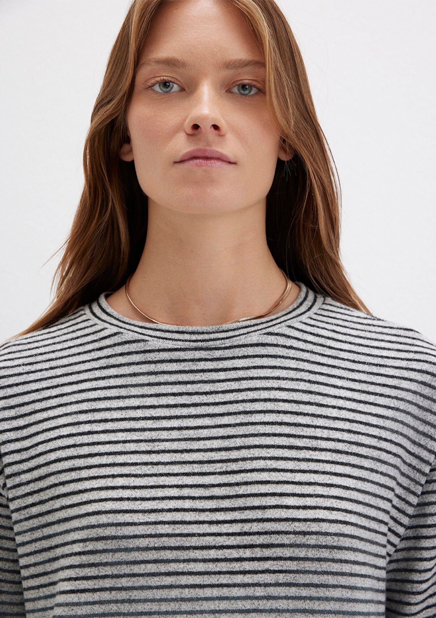 Crewneck Striped T-Shirt