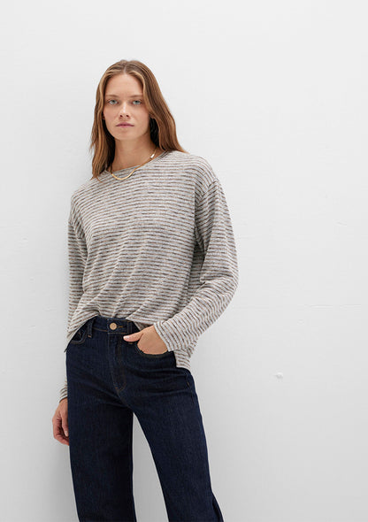 Crewneck Striped T-Shirt