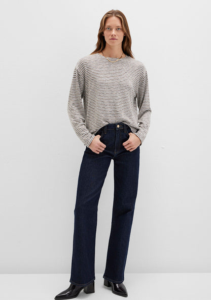 Crewneck Striped T-Shirt