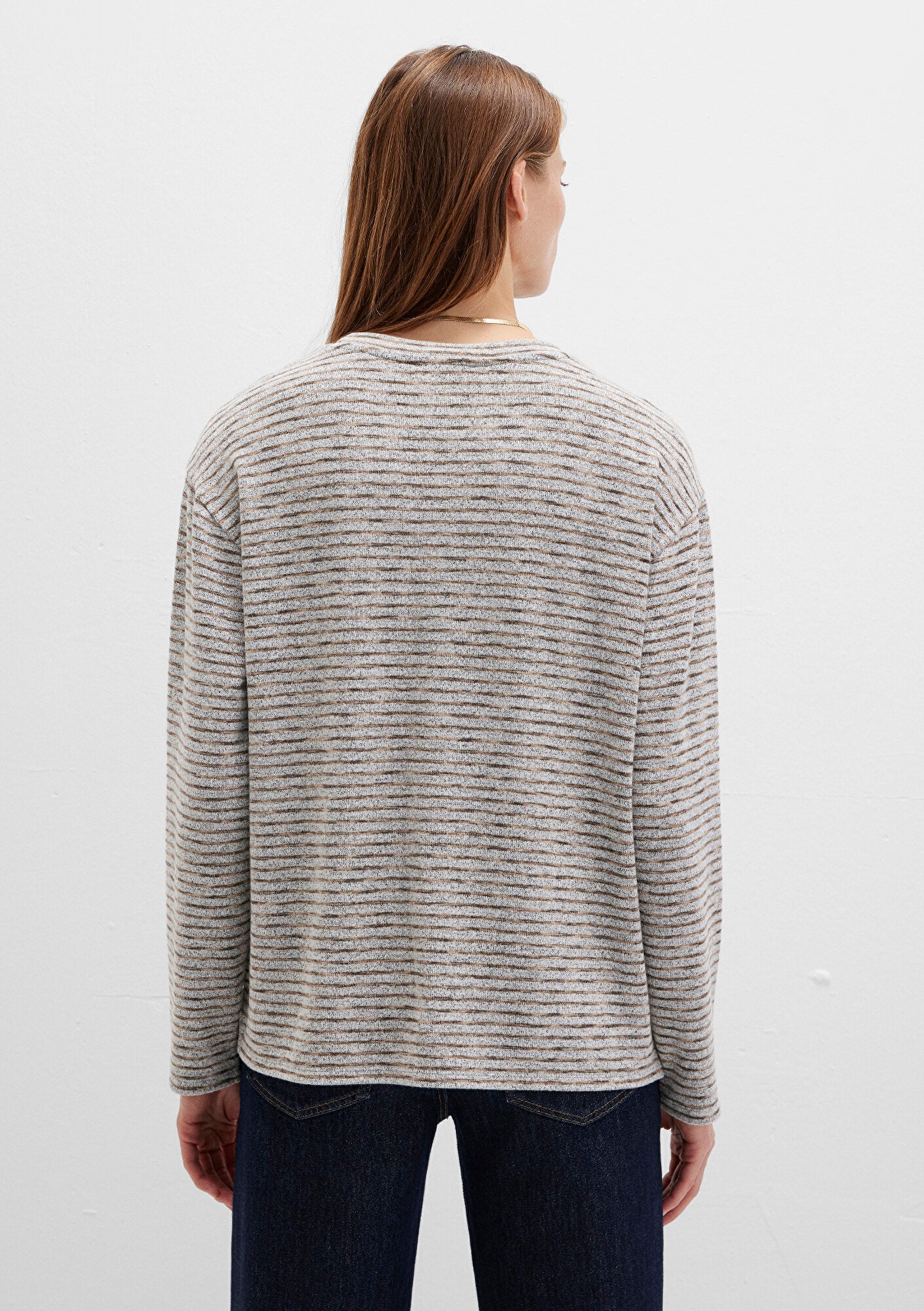 Crewneck Striped T-Shirt