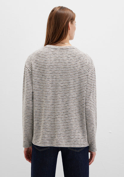 Crewneck Striped T-Shirt