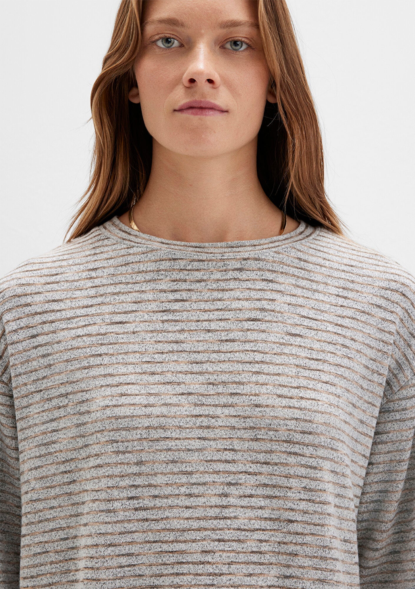 Crewneck Striped T-Shirt