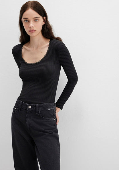 Black Long Sleeve T-Shirt