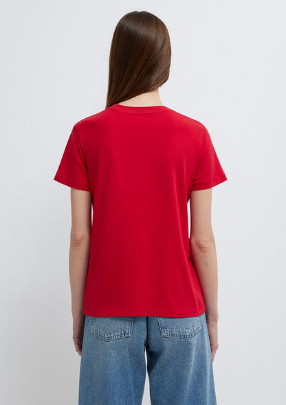 Cat Printed Pink T-Shirt