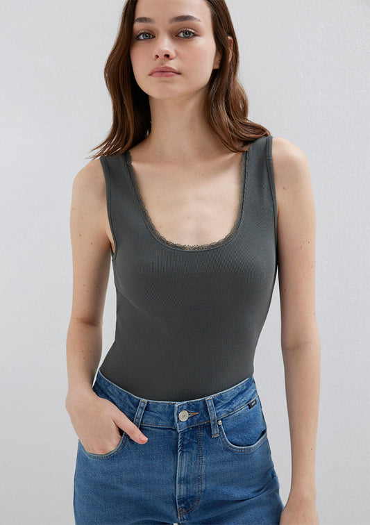 Grey Tank Top