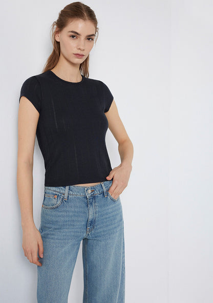 Navy Basic T-Shirt