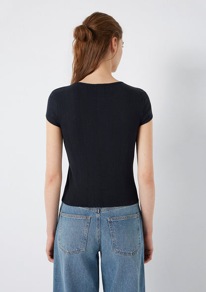 Navy Basic T-Shirt