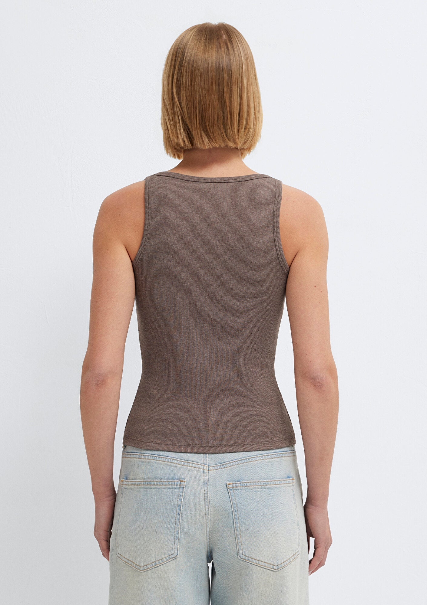 Brown Tank Top