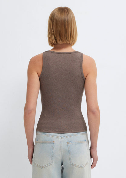 Brown Tank Top