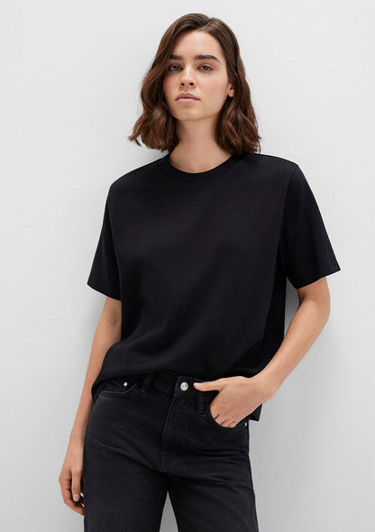 Black Basic Interlock T-Shirt