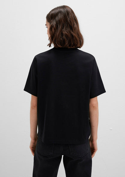 Black Basic Interlock T-Shirt