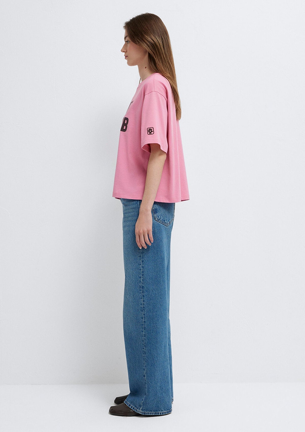 Printed Pink T-Shirt