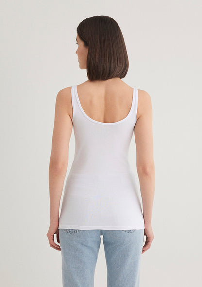 White Basic T-shirt