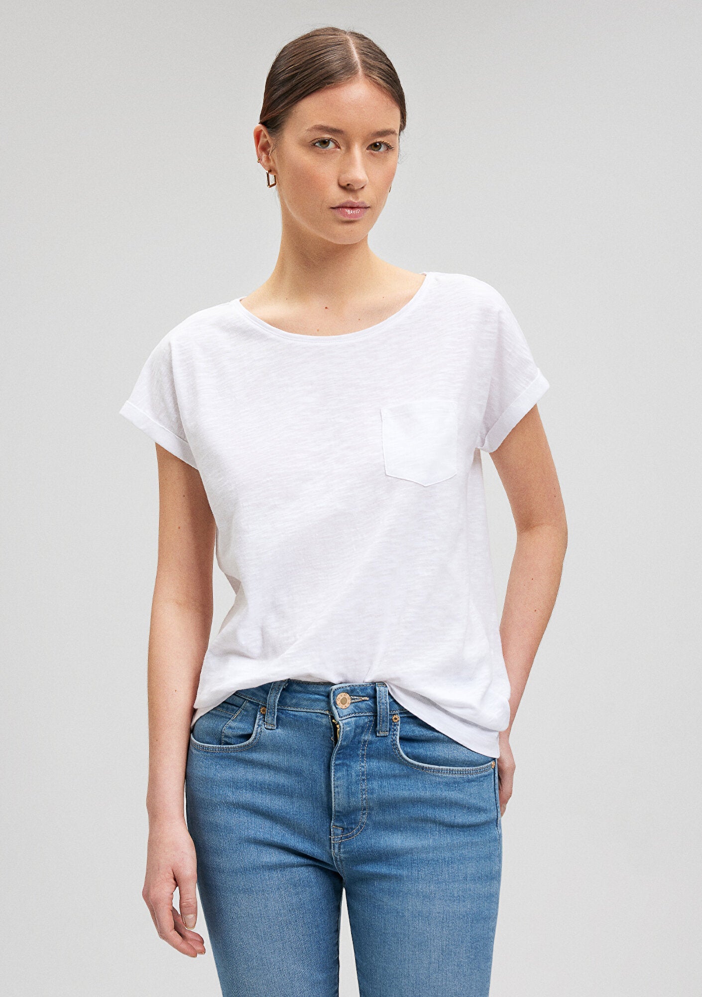 Short Sleeve Basic Top