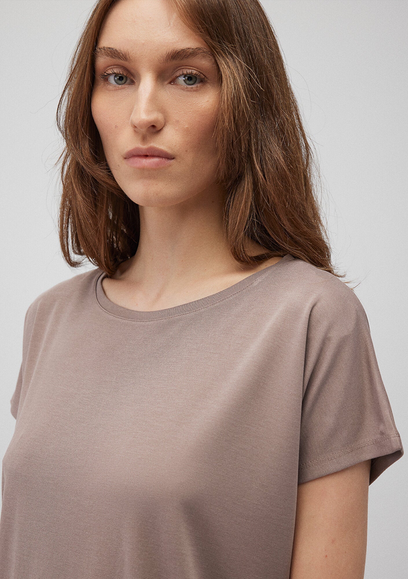 Lux Touch Brown T-Shirt