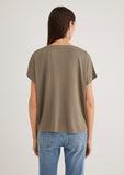 Lux Touch Green Basic T-Shirt