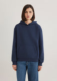 Hooded Navy Basic Sweatshirt