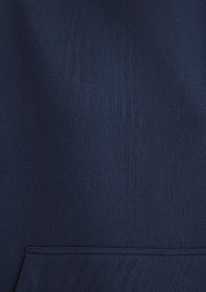 Hooded Navy Basic Sweatshirt