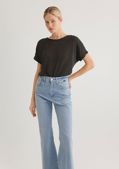 Textured Grey T-Shirt