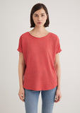 Textured Pink T-Shirt