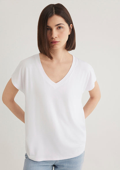 Basıc V Neck Top