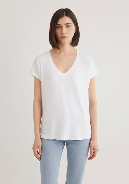 Basıc V Neck Top