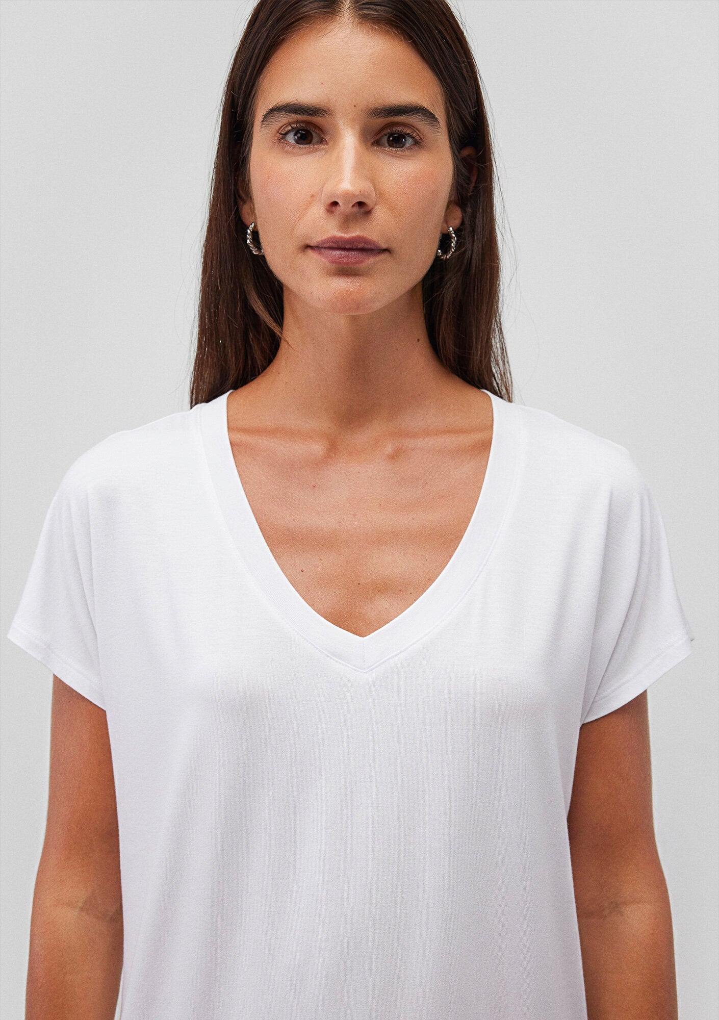 BasÄ±c V Neck Top