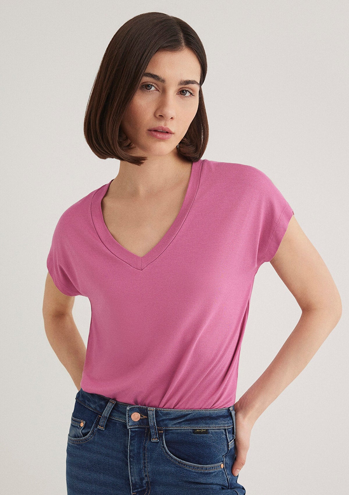 Pink Basic T-Shirt