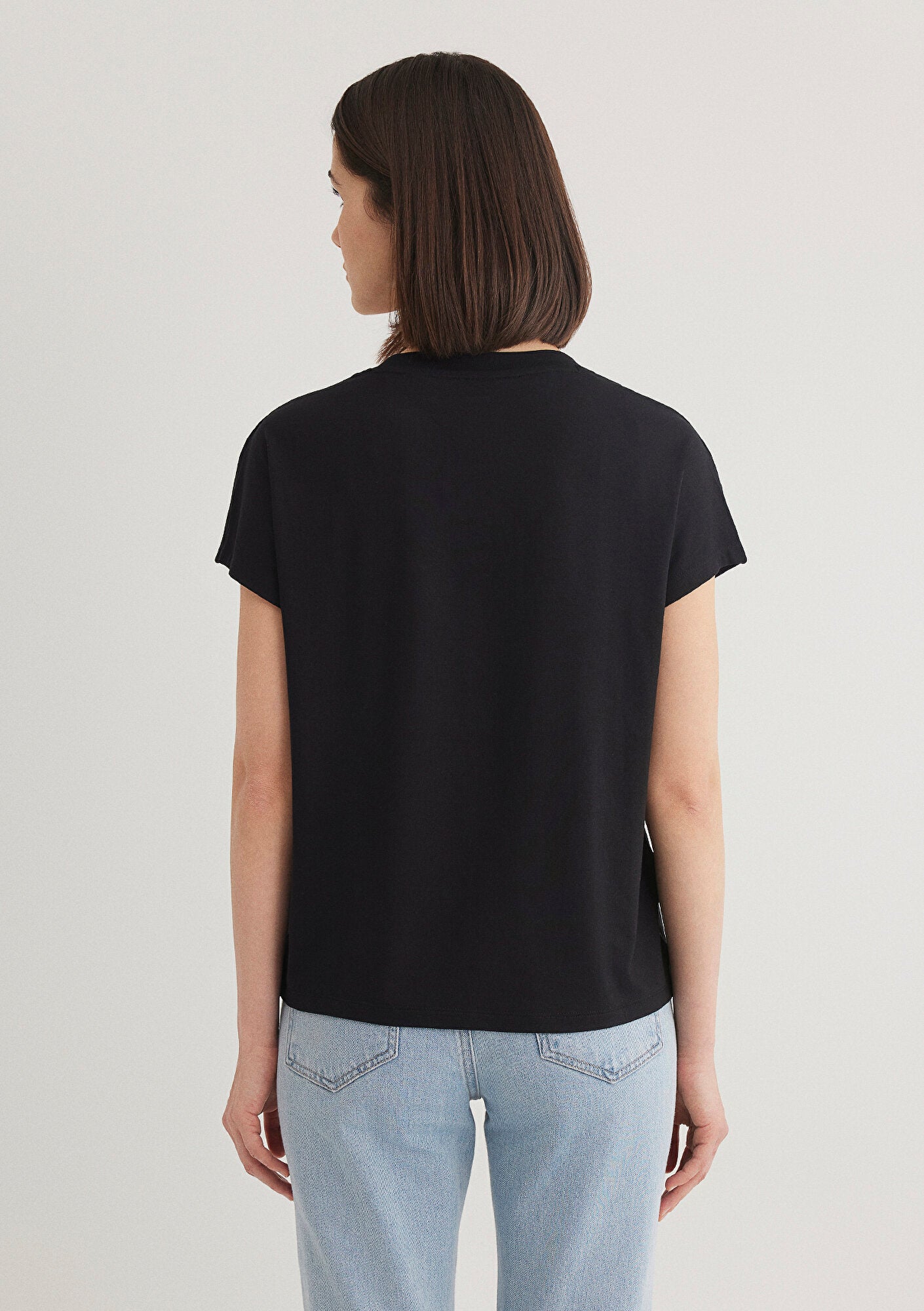 Basıc V Neck Top