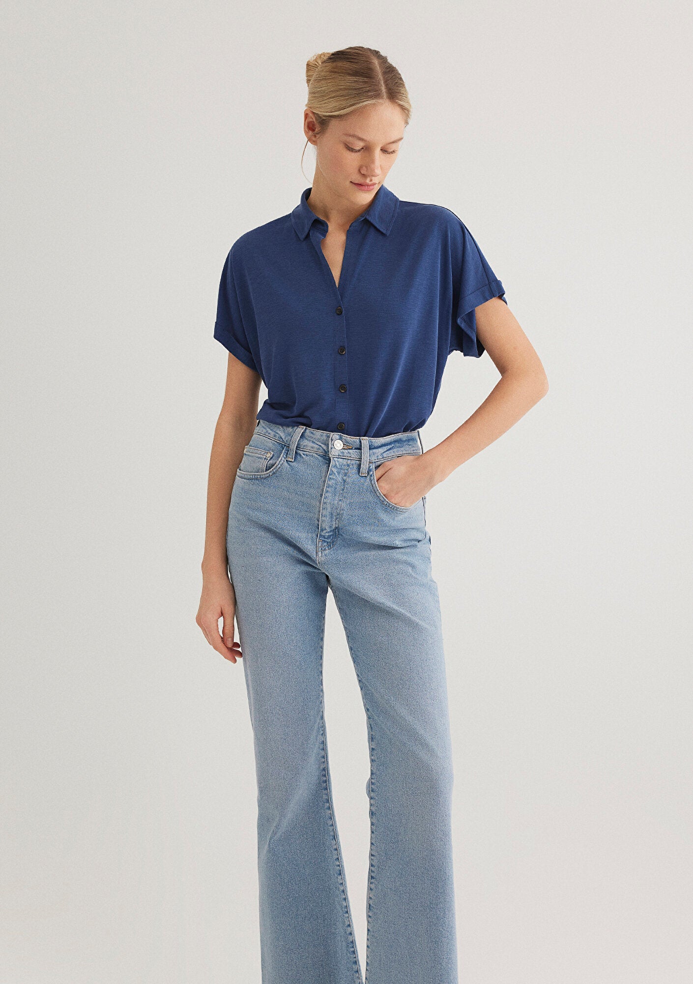Lux Touch Blue T-Shirt
