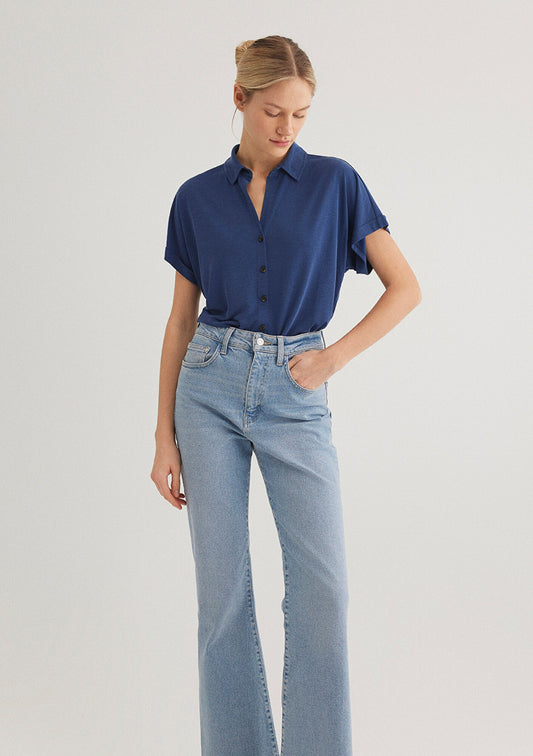 Lux Touch Blue T-Shirt