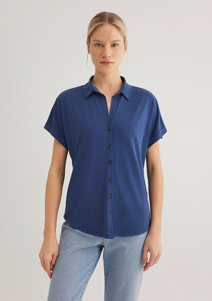 Lux Touch Blue T-Shirt