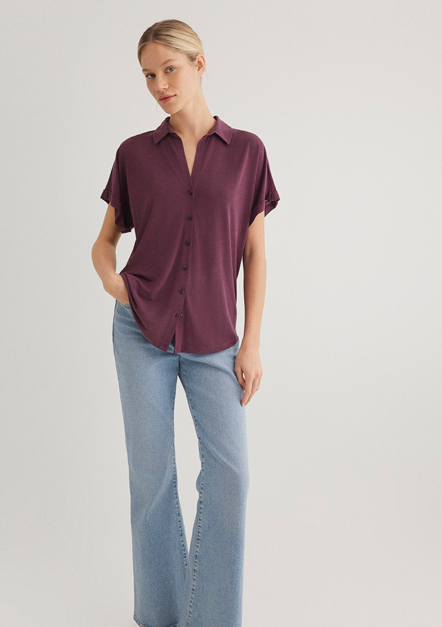 Lux Touch Pruple T-Shirt