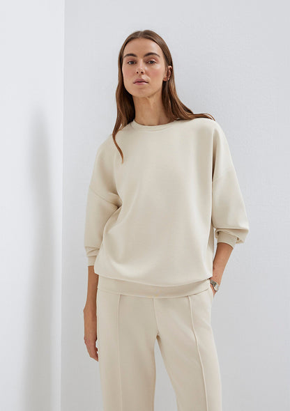 Lux Touch (Tencel™) Modal Ecru Sweatshirt