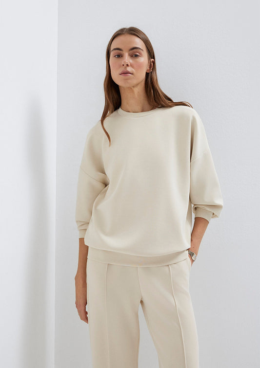 Lux Touch (Tencel™) Modal Ecru Sweatshirt