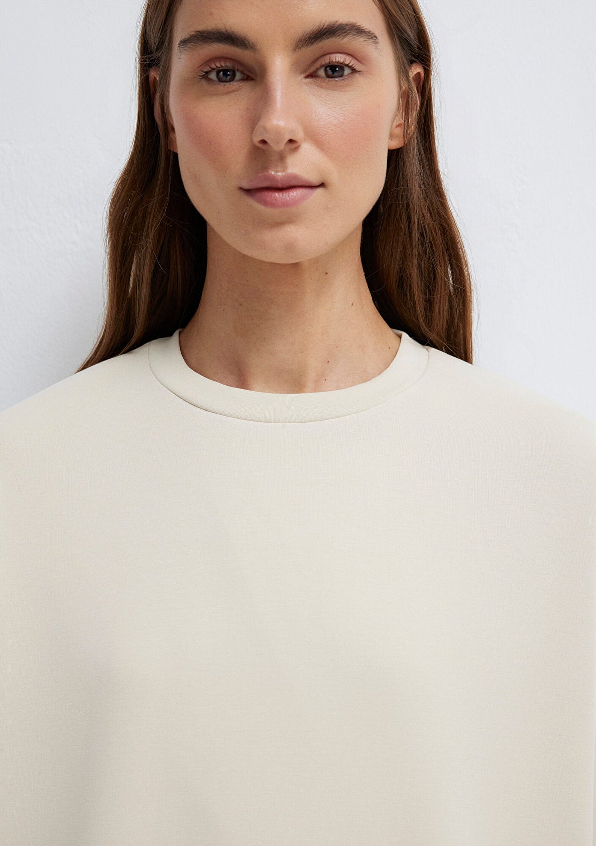 Lux Touch (Tencel™) Modal Ecru Sweatshirt