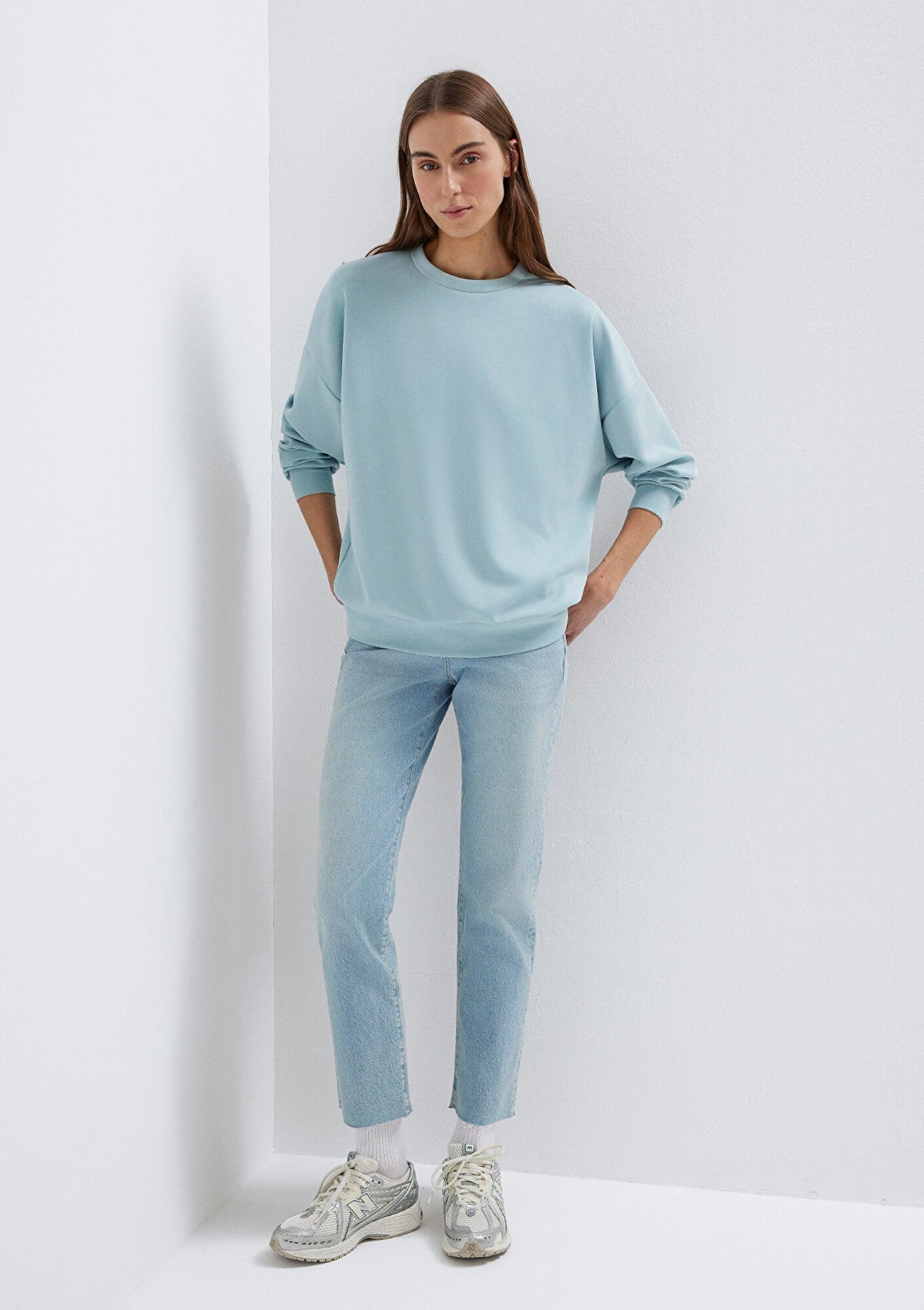 Lux Touch (Tencel™) Modal Blue Sweatshirt